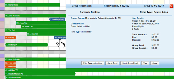 Hotelogix Corporate Bookings