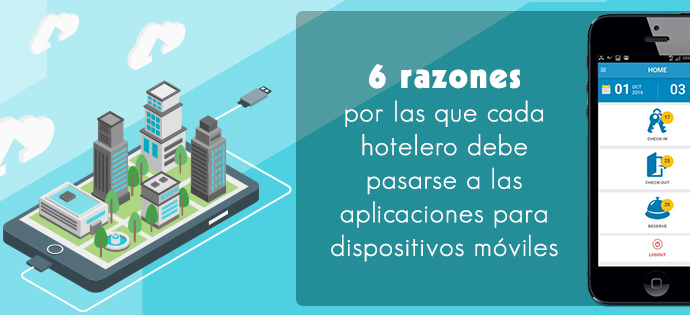 6 formas en que su hotel puede beneficiarse de la aplicación móvil