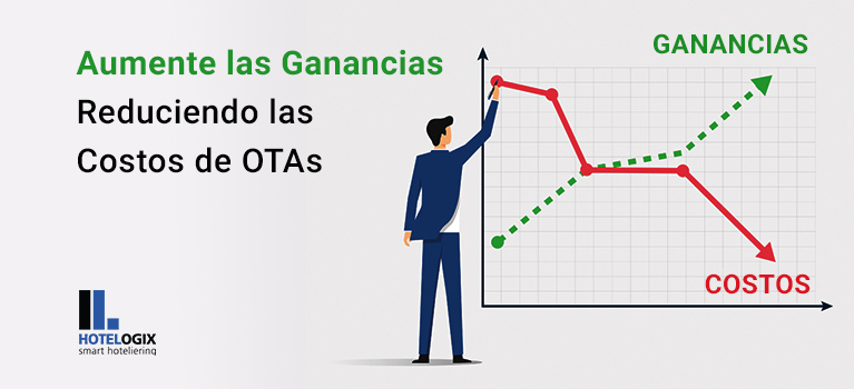 Aumente las Ganancias Reduciendo las Costos de OTAs | Hotelogix