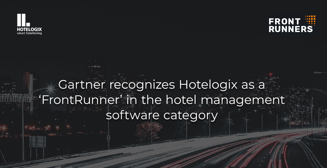 Gartner recognizes Hotelogix as a 'FrontRunner' in the hotel management software category