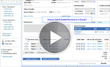 How to Add and Delete Room(s) to a group?