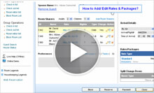 How to add/edit Rates Packages?
