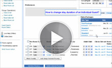How to change duration of a specific Reservation in the Group?