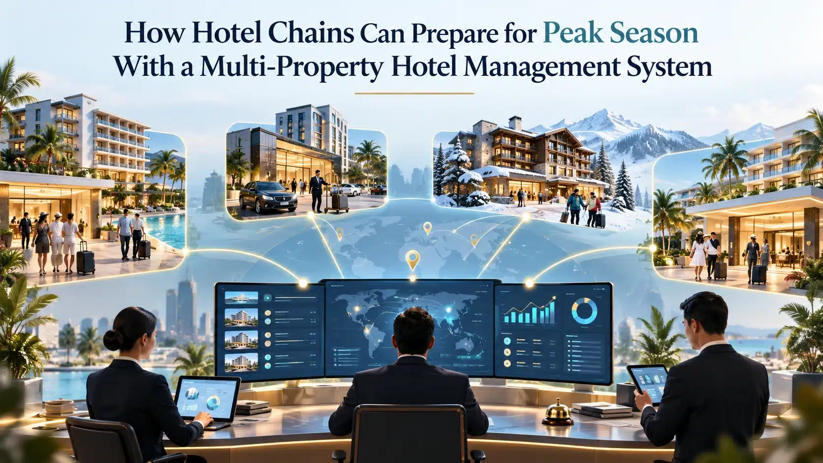 How Hotel Chains Can Prepare for Peak Season With a Multi-Property Hotel Management System