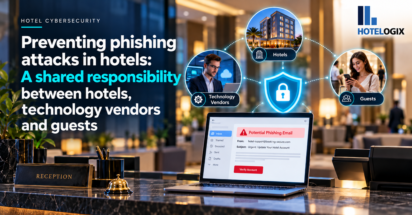 Preventing phishing attacks in hotels: A shared responsibility between hotels, technology vendors and guests